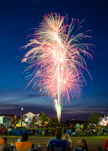 Fireworks at Downtown, Wixom MI